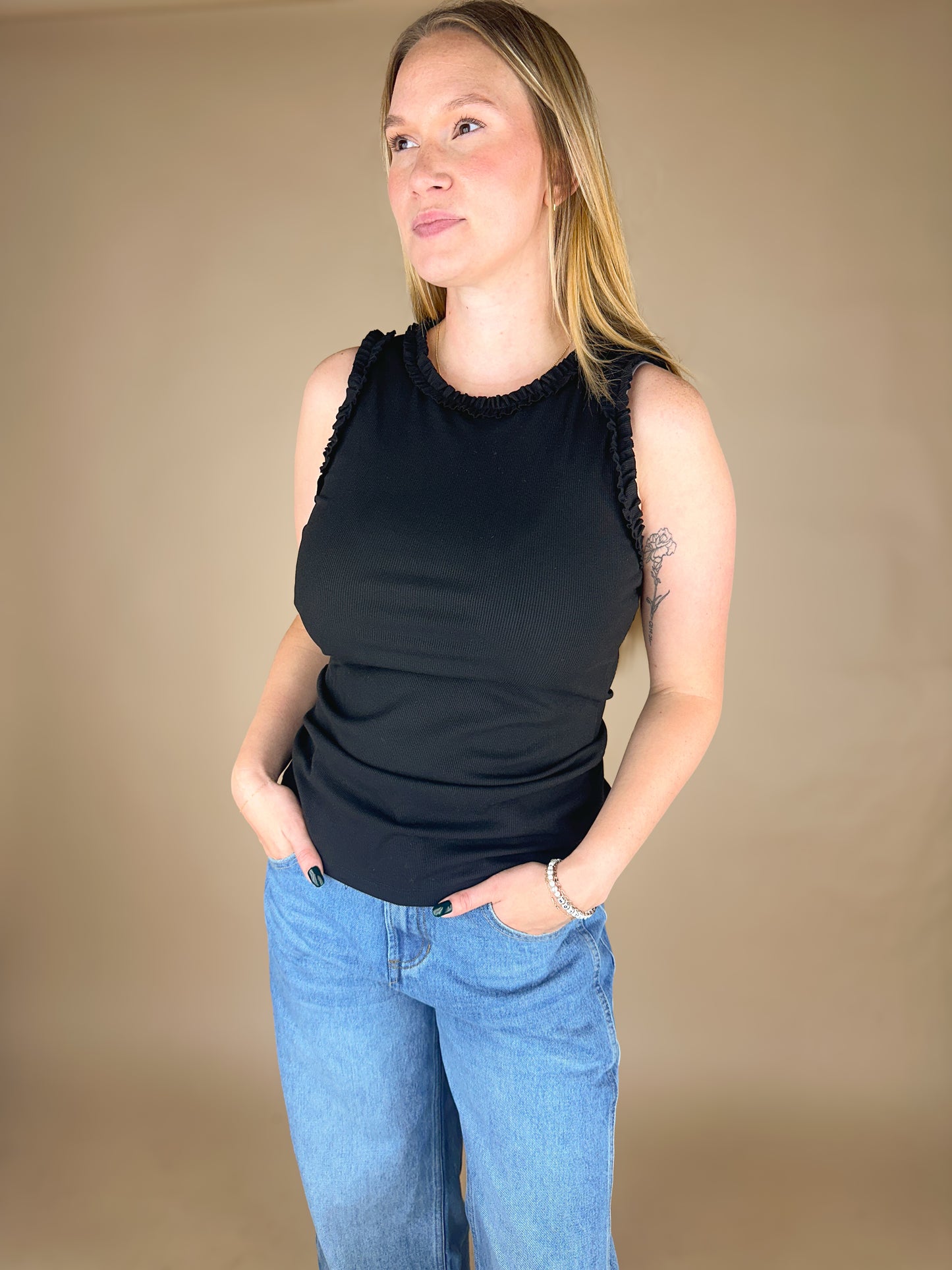 The Briar Tank - Black