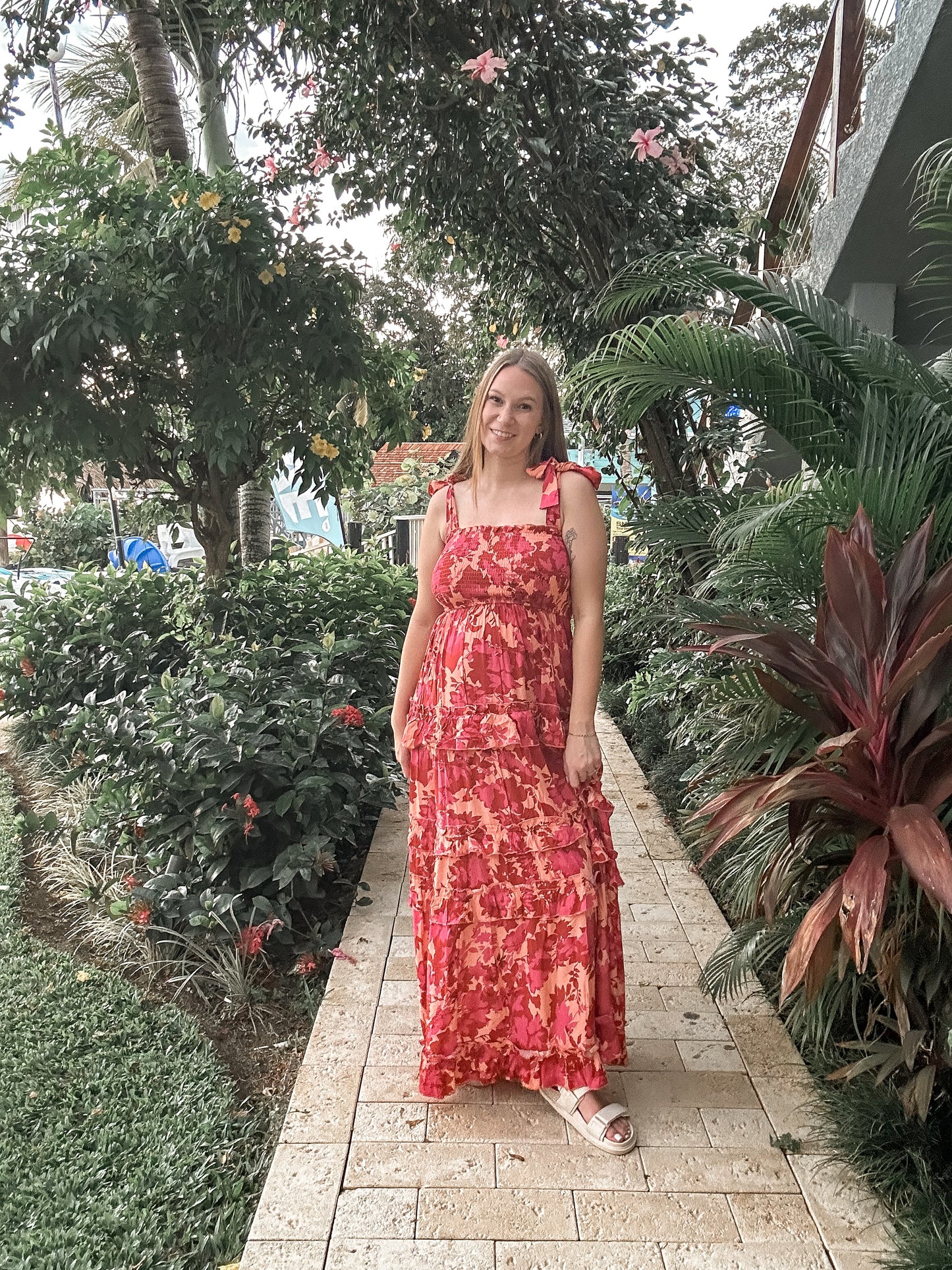 Cast Away Floral Dress