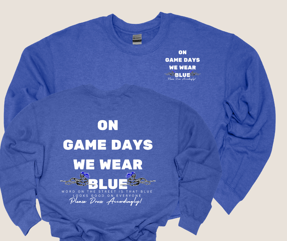 Game Day Blue Crew
