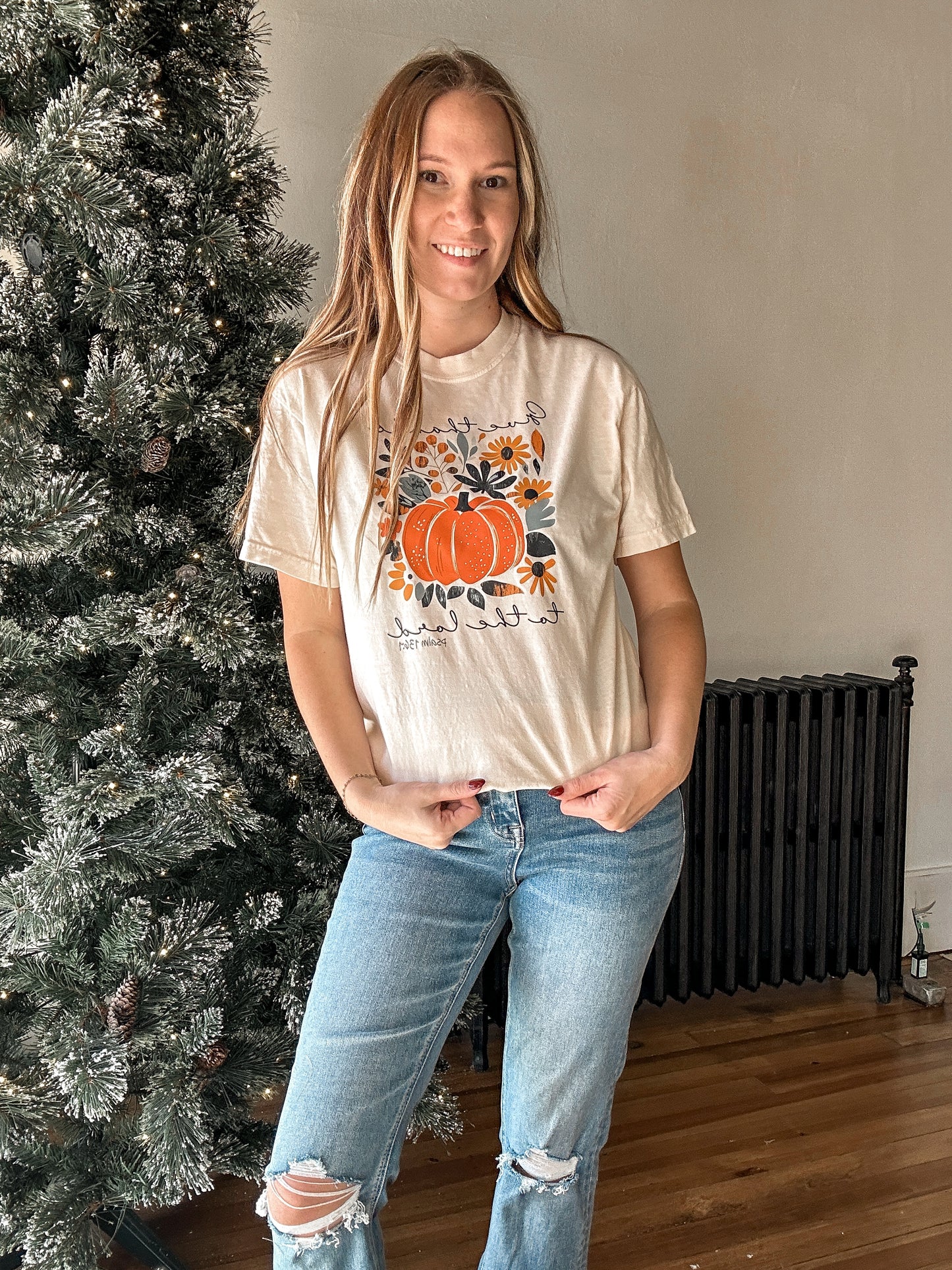 Give Thanks Pumpkin Tee