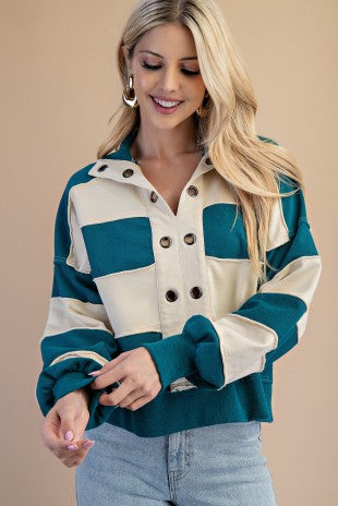Harvest Stripes Pullover