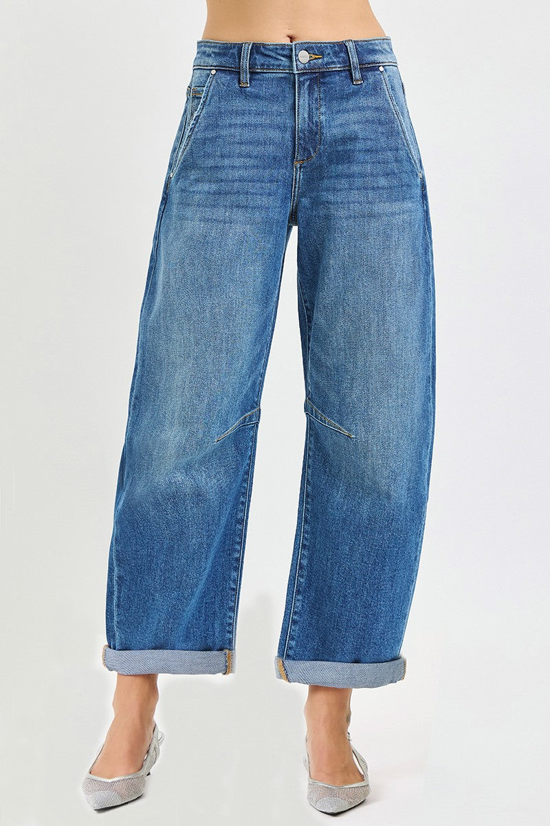 The Off-Duty Barrel Jean