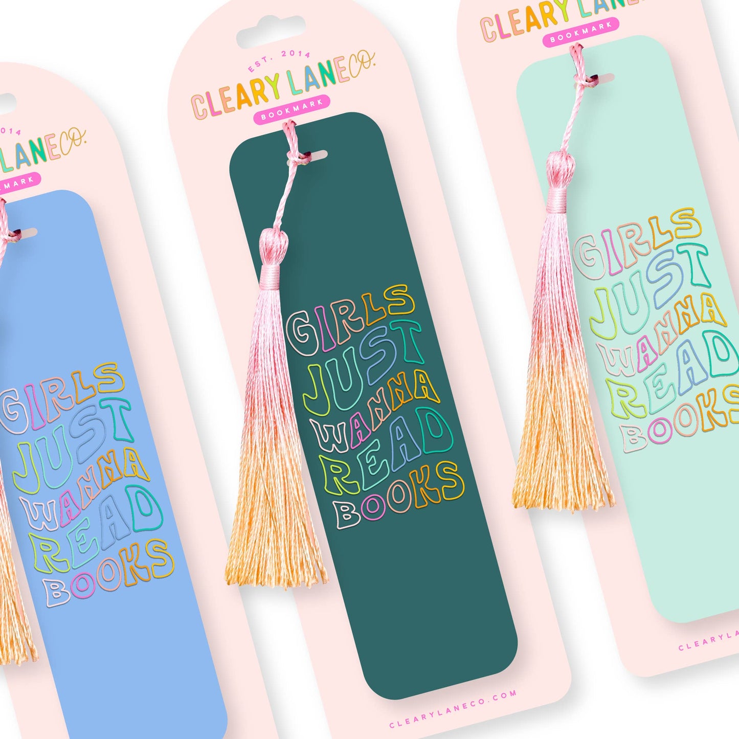 Acrylic Bookmark with Tassel | Choose your design