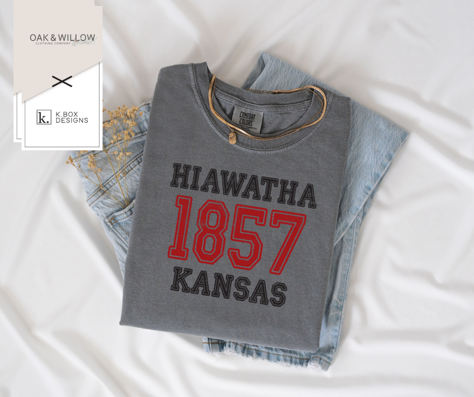 Hiawatha Kansas 1857 - Made To Order