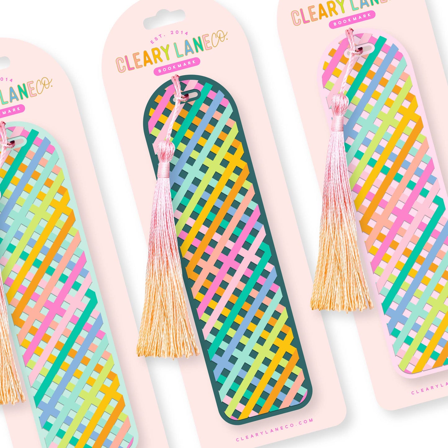 Acrylic Bookmark with Tassel | Choose your design