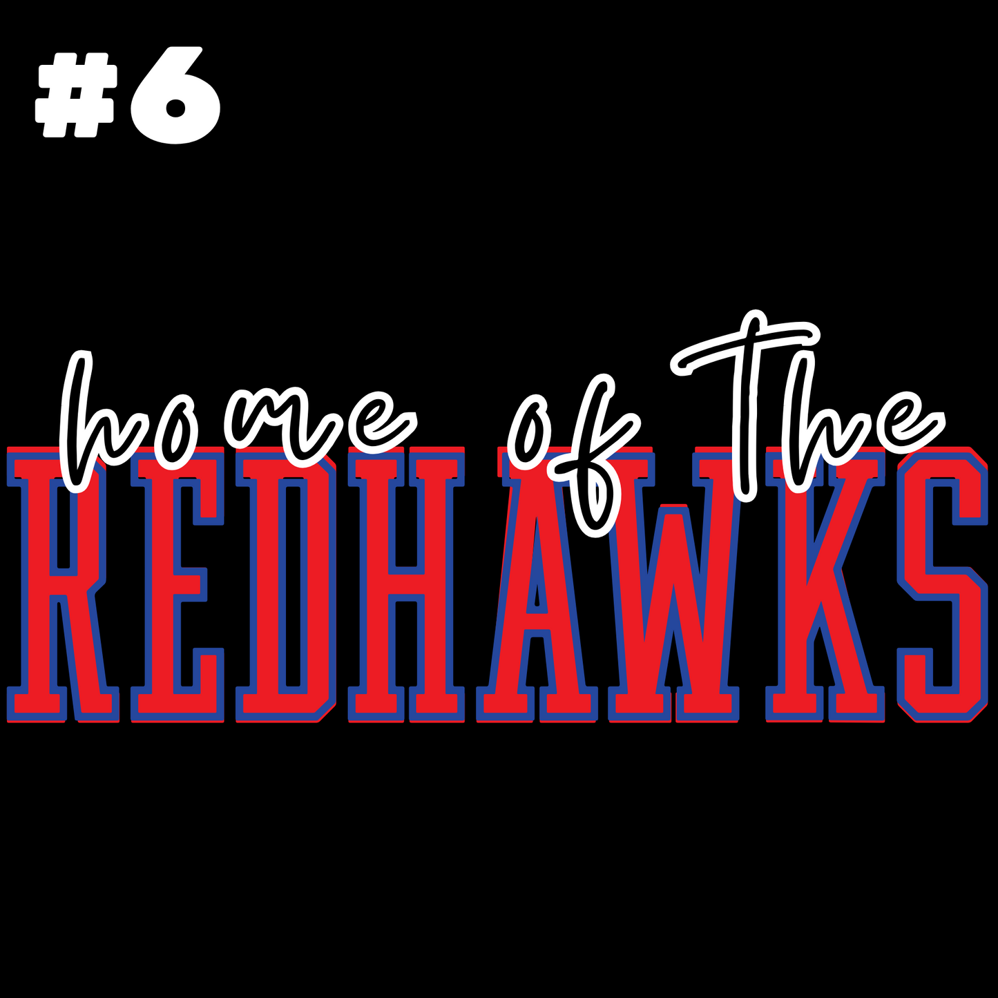 REDHAWKS Youth Spirit Wear β Choose Your Design, Brand & Size (Copy)