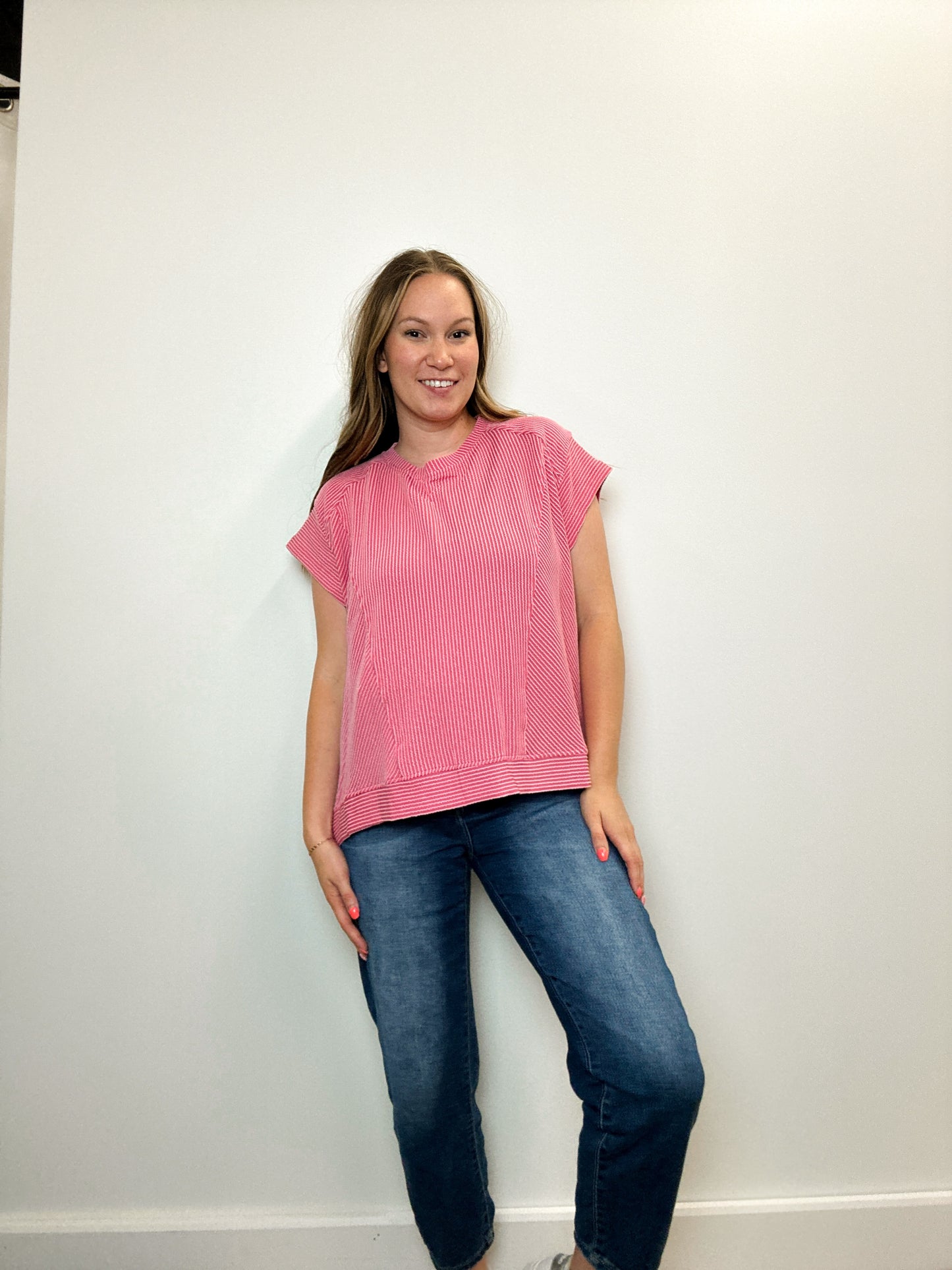 Rainey Ribbed Tee