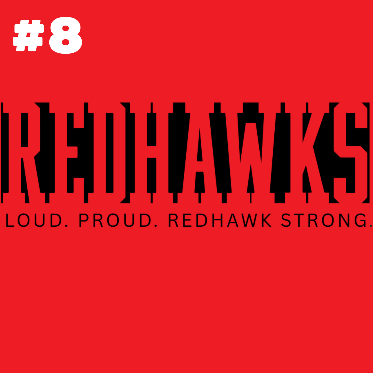 REDHAWKS Youth Spirit Wear β Choose Your Design, Brand & Size (Copy)
