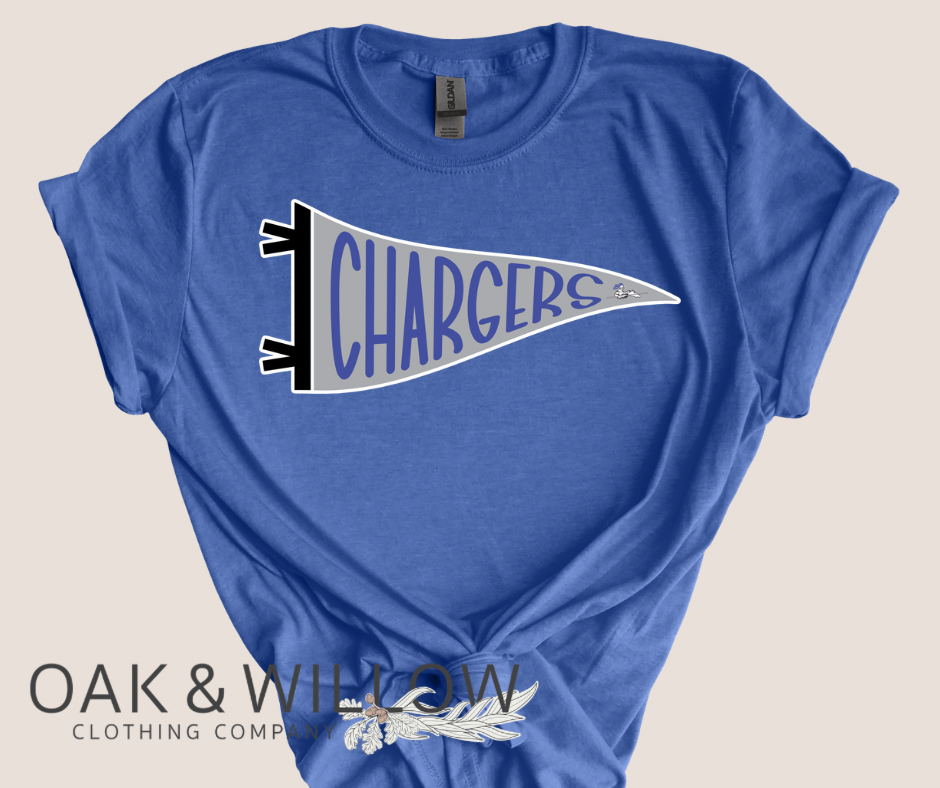 Charger Pride Pennant Tee