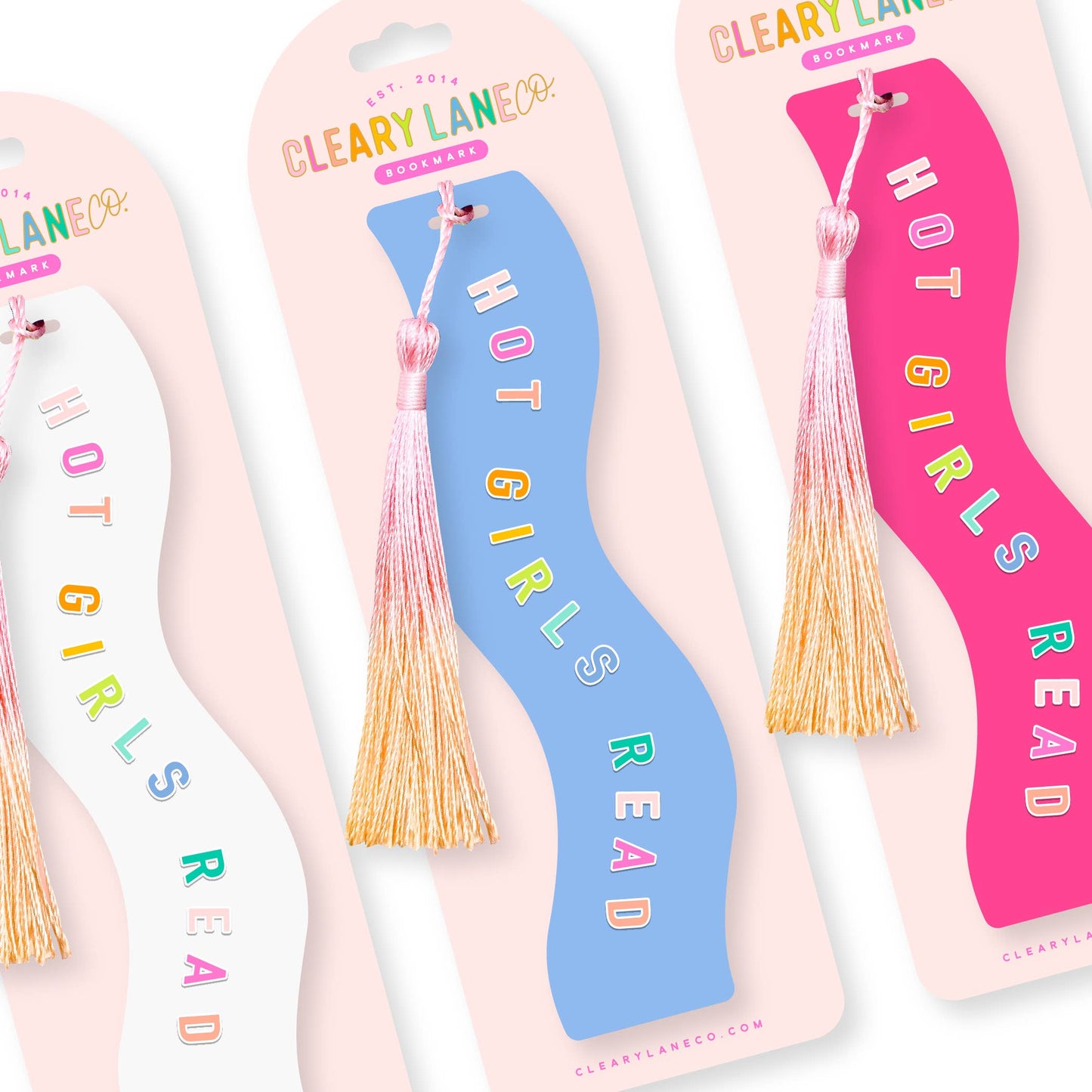 Acrylic Bookmark with Tassel | Choose your design