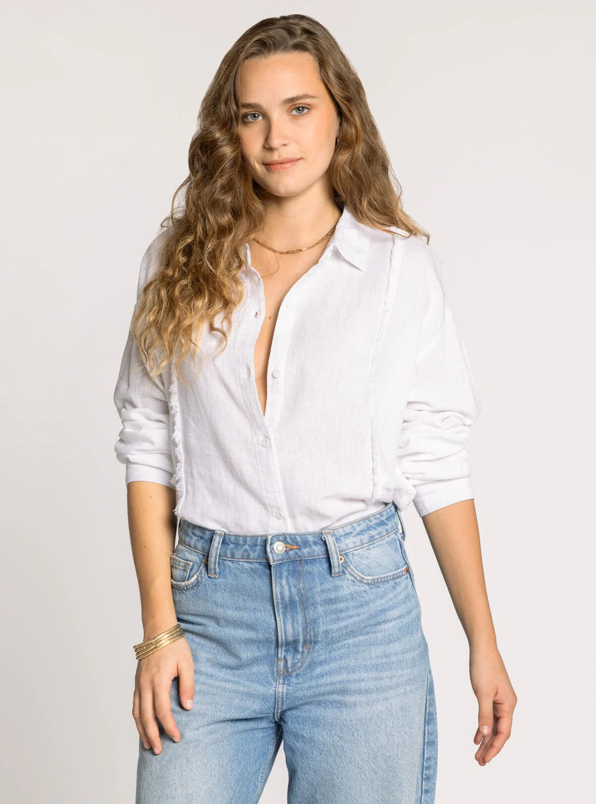 The White Willow Button-Up