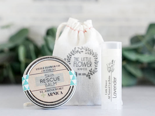 Mini Spa Gift Set with Skin Rescue Balm Tin