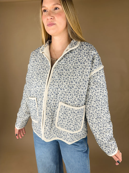 The Waverly Quilted Coat