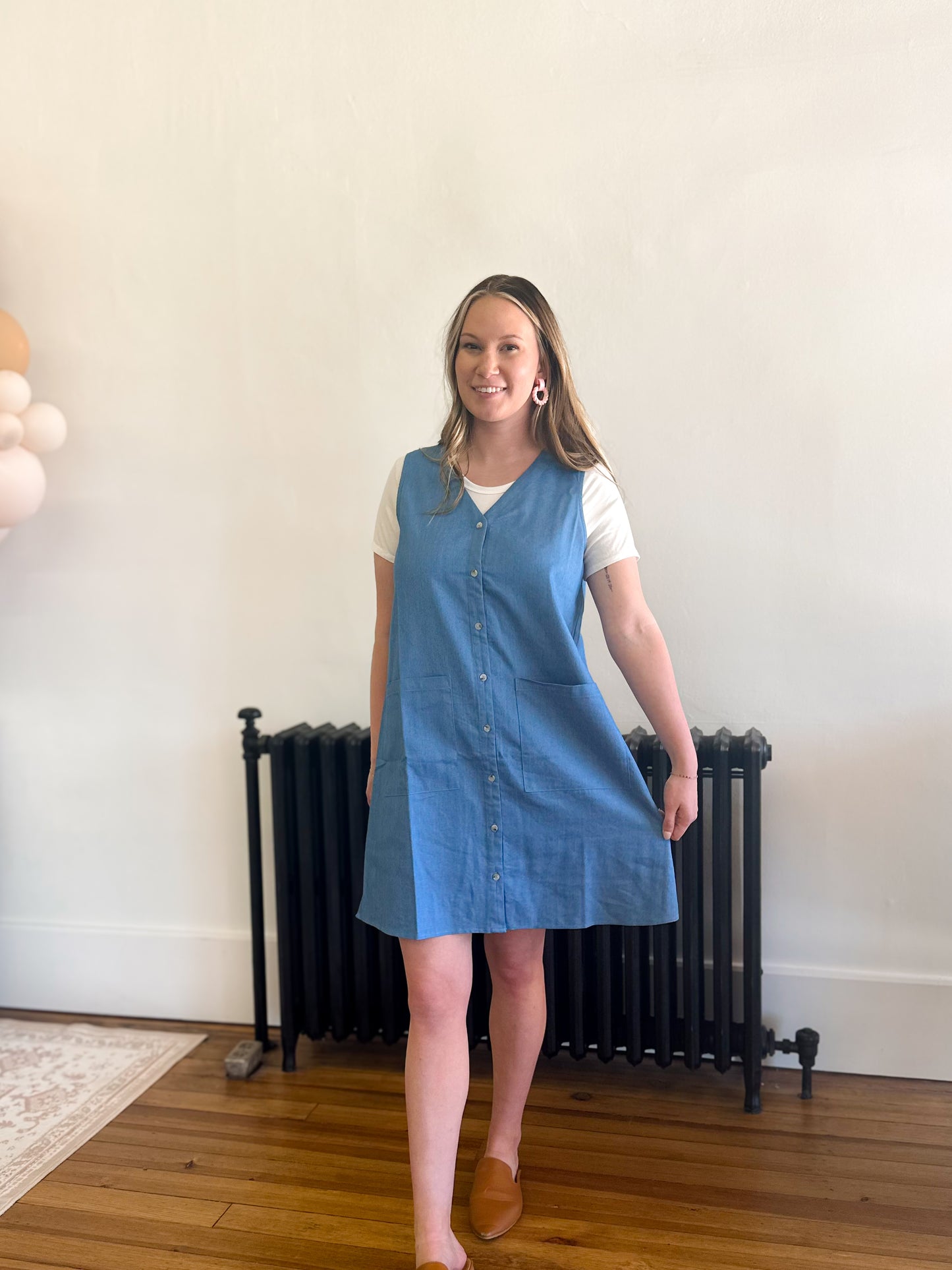 Denim Daze Shift Dress