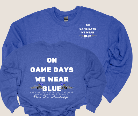Game Day Blue Crew