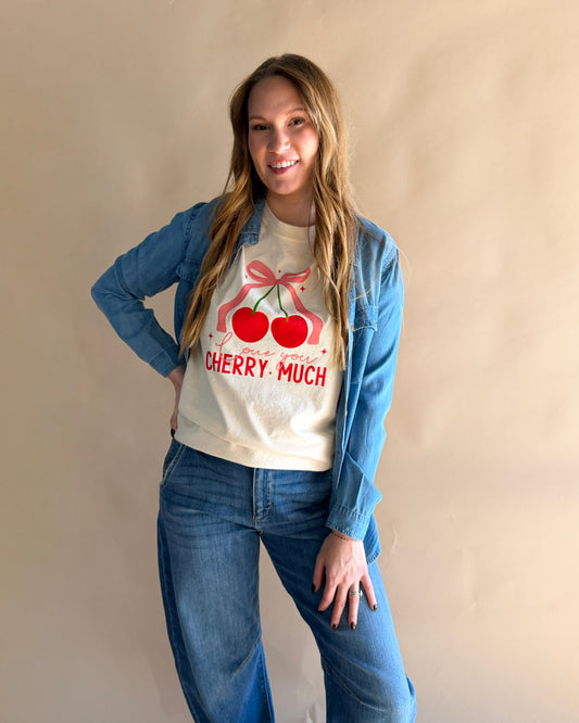 love you cherry much tee