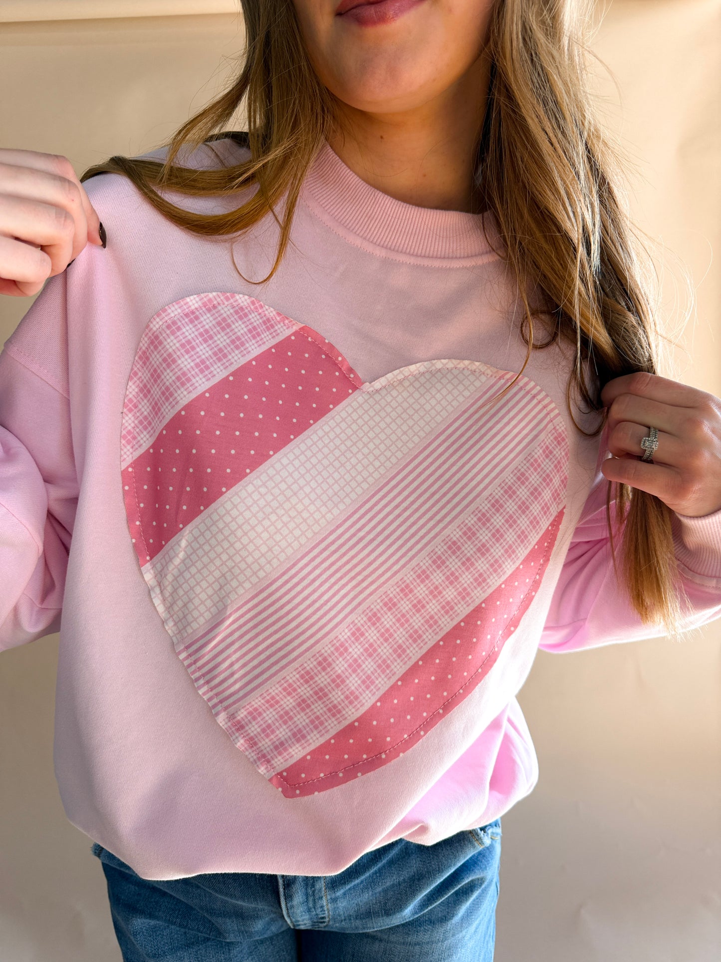 The Sweetheart Patch Pullover