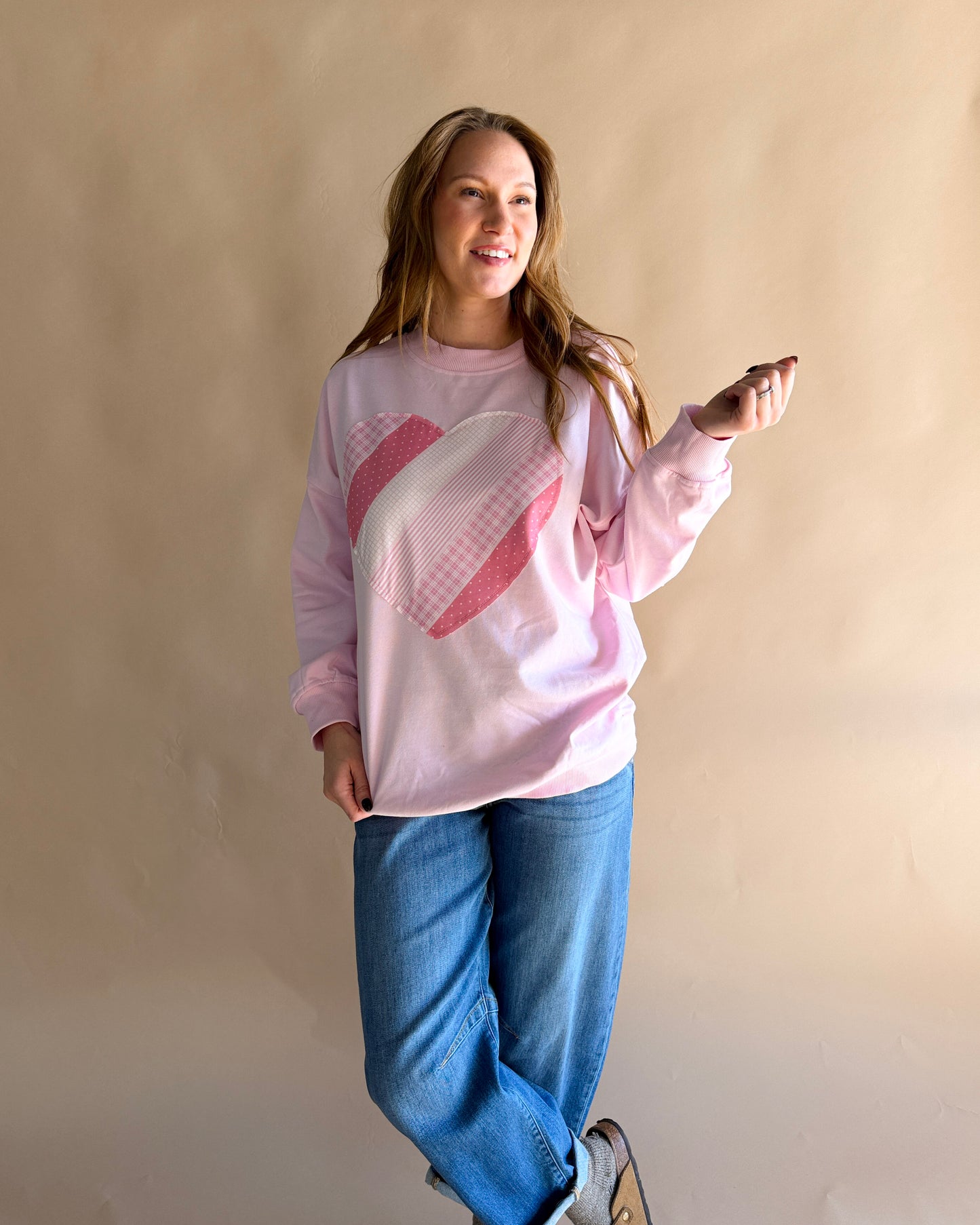 The Sweetheart Patch Pullover