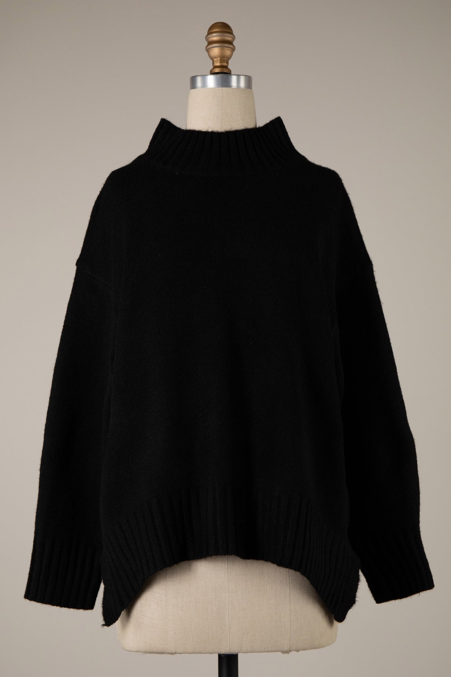 The Hearthside Mock Neck Sweater