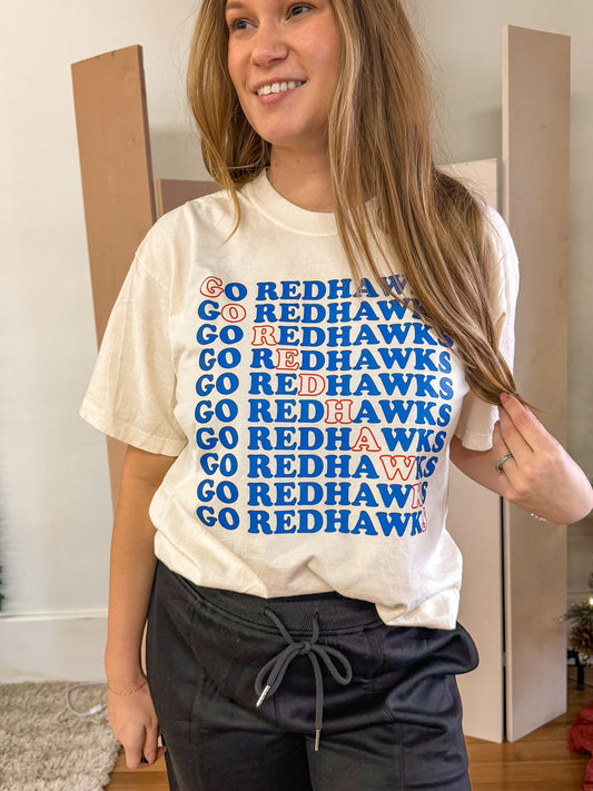 Go Redhawks Repeat Tee