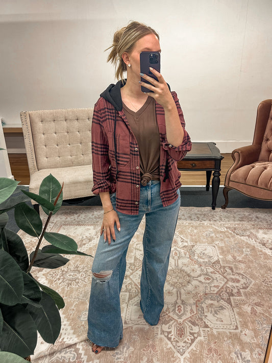 Hooded Flannel