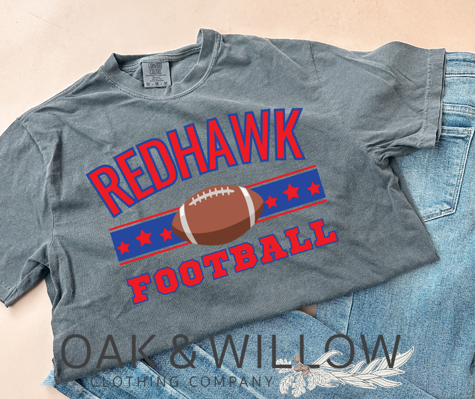 Redhawk Football Tee