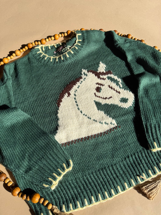 Holiday Horse Sweater