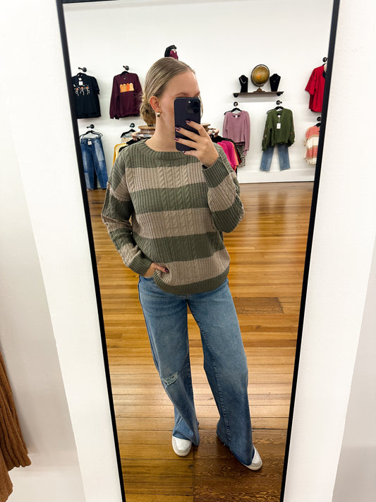 Olive Grove Sweater