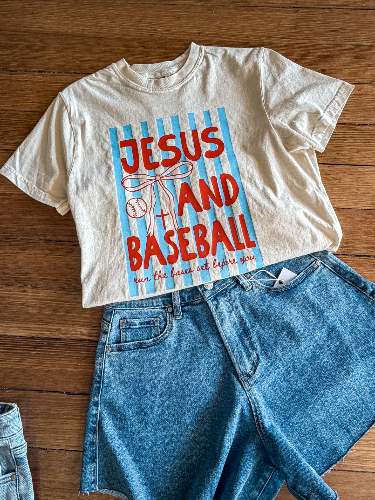 Jesus + Baseball Tee