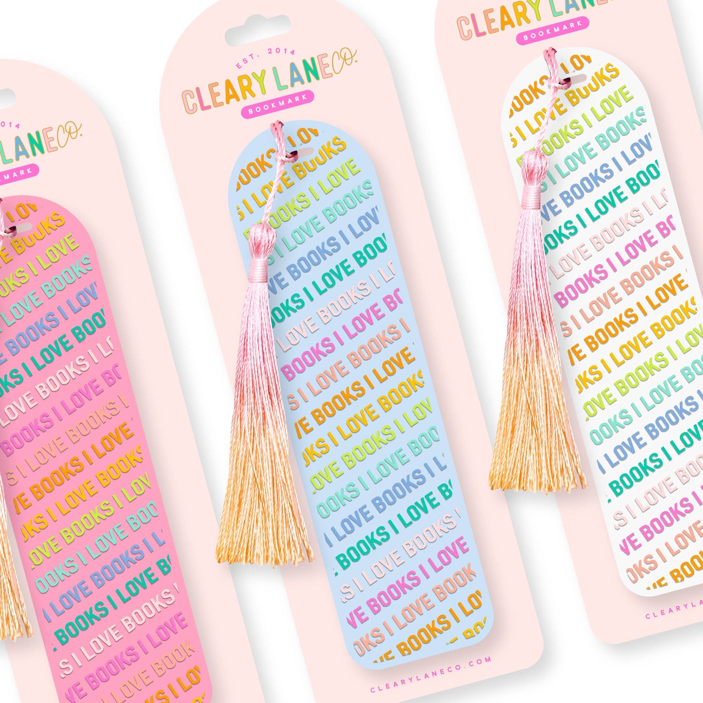Acrylic Bookmark with Tassel | Choose your design