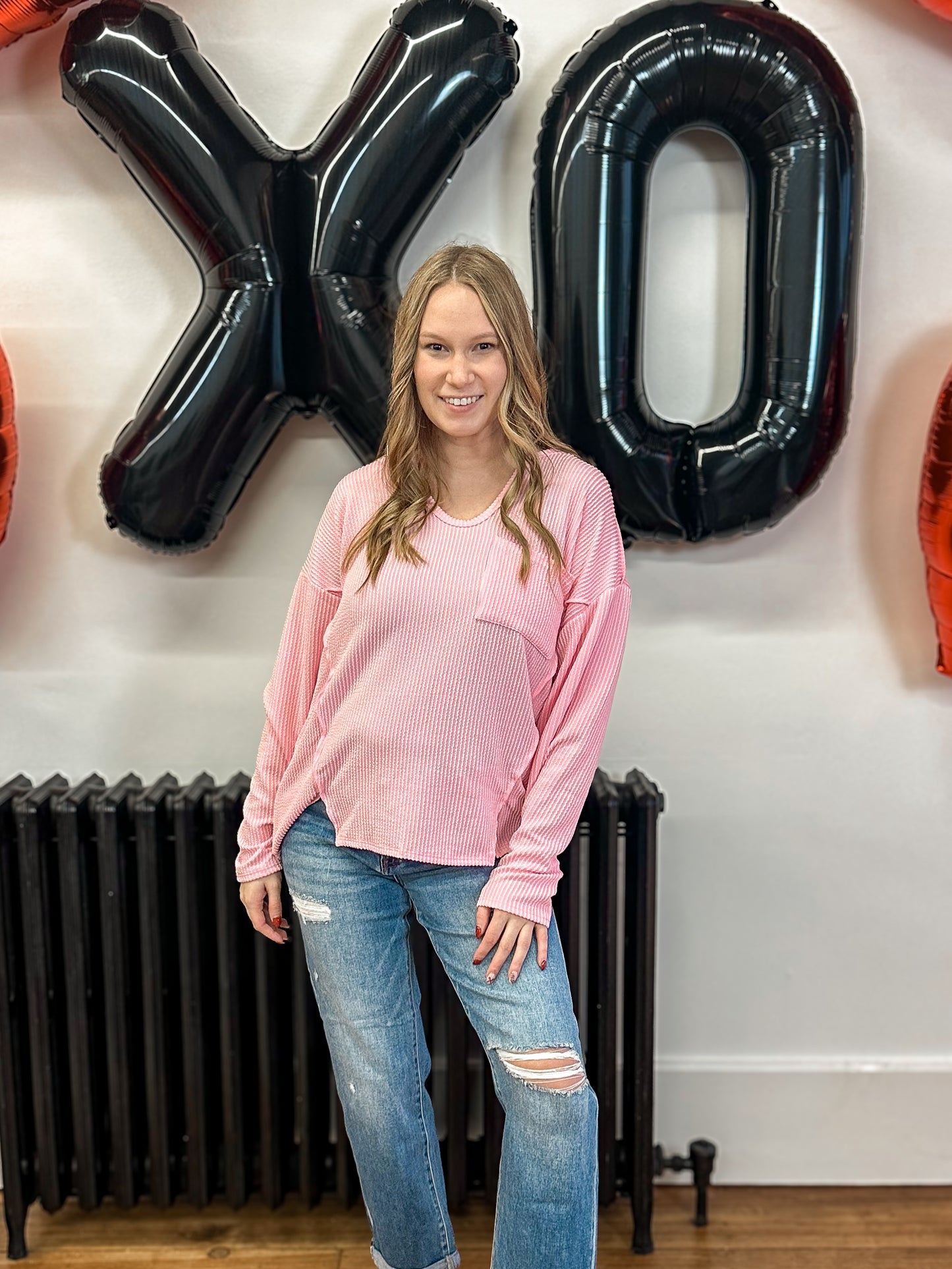 Blush Breeze Top