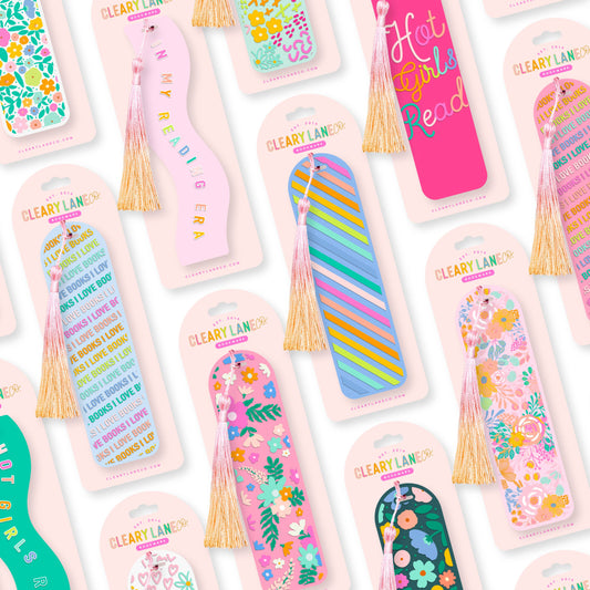 Acrylic Bookmark with Tassel | Choose your design