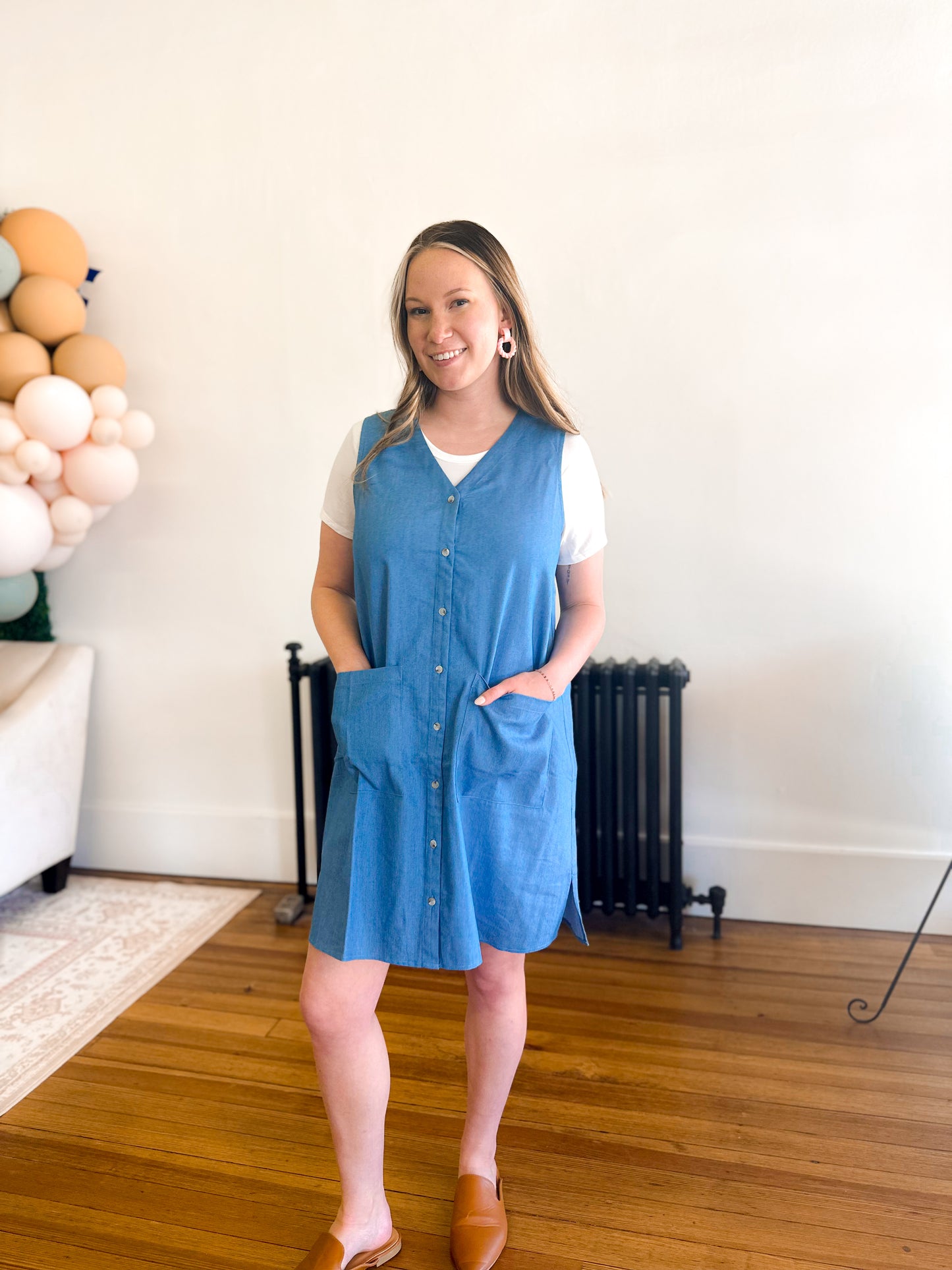 Denim Daze Shift Dress