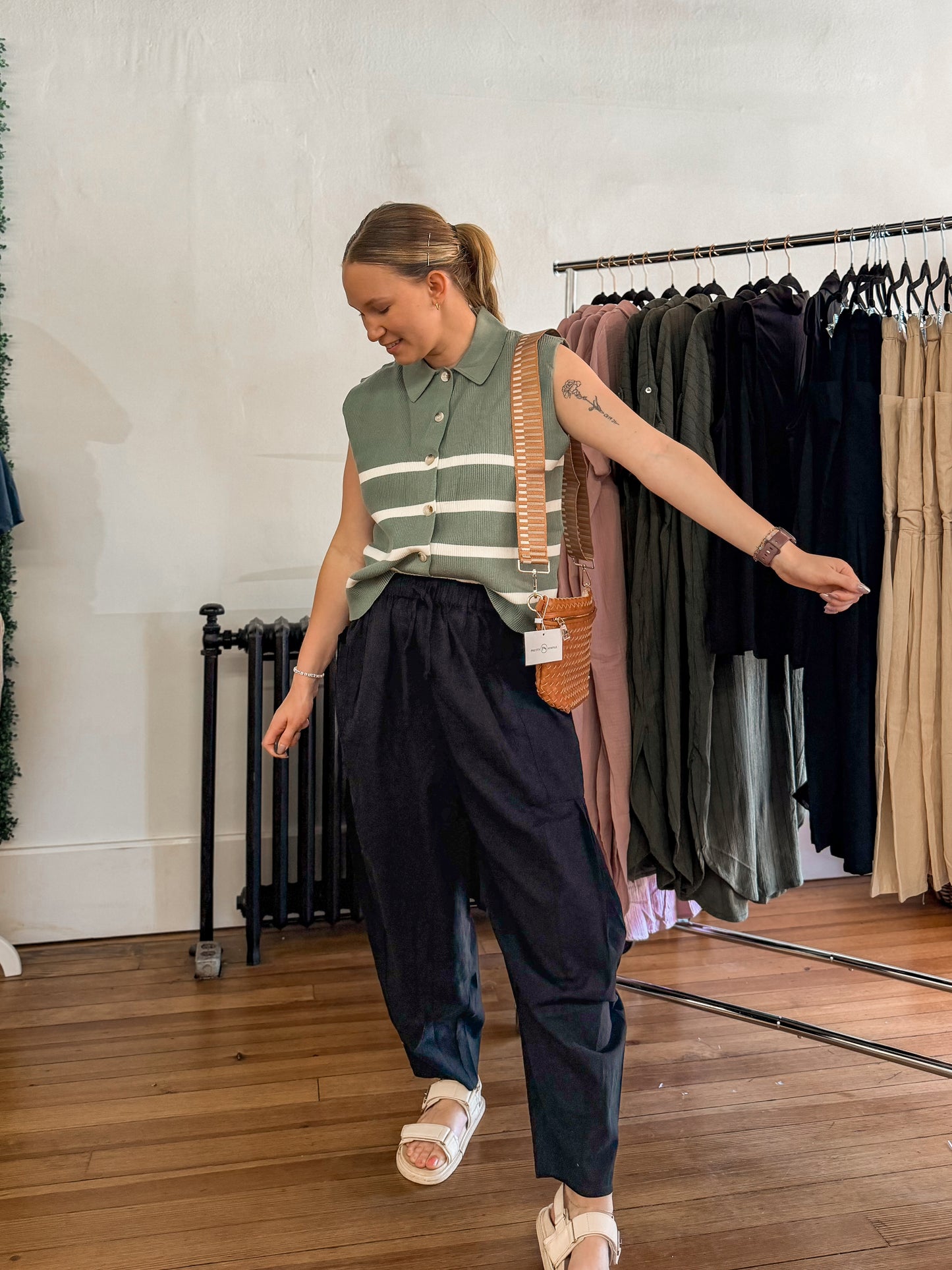 EFFORTLESS HAREM PANTS