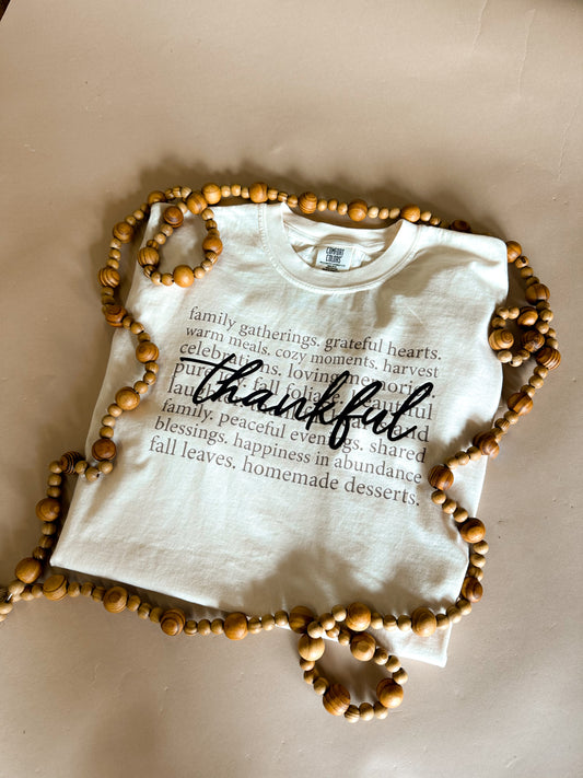 Reasons To Be Thankful Tee