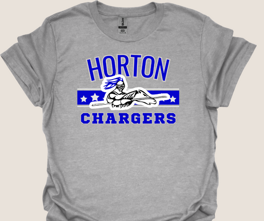 Horton Chargers Stars & Stripes Tee