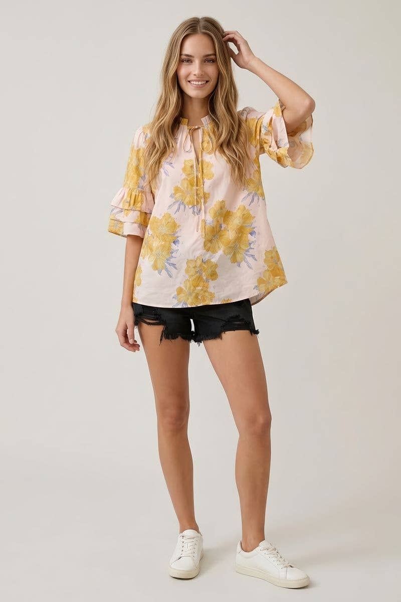 Wildflower Waltz Top