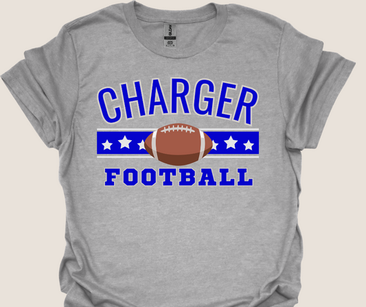Charger Football Stars & Stripes Tee