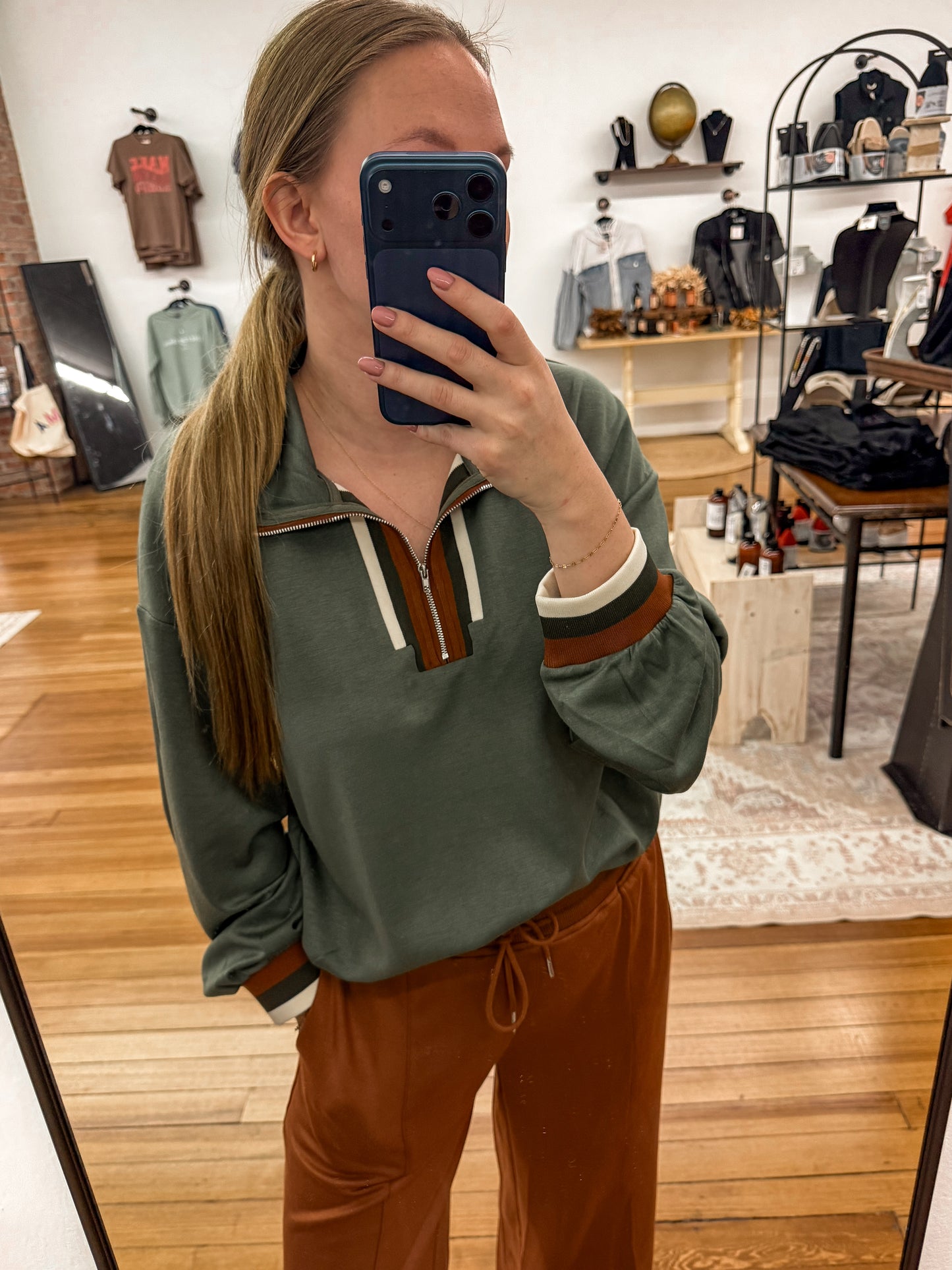 The Aspen Quarter-Zip Pullover