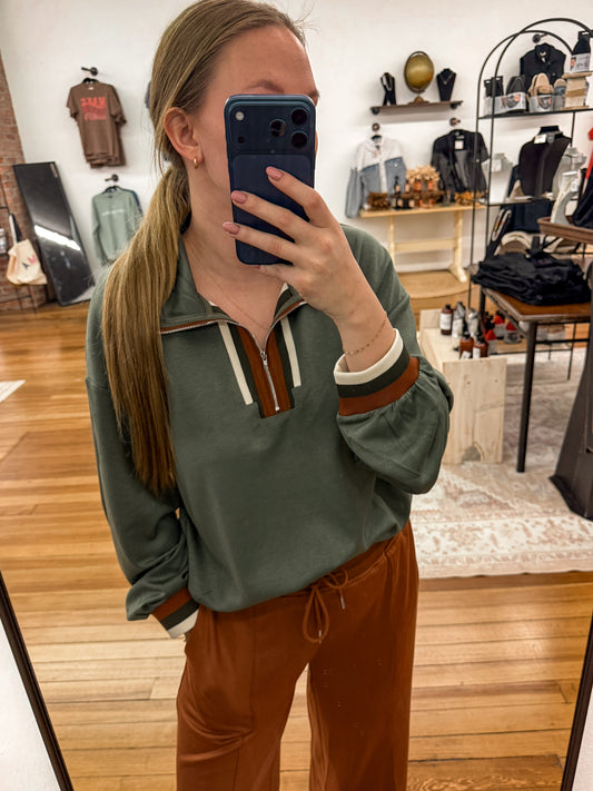 The Aspen Quarter-Zip Pullover