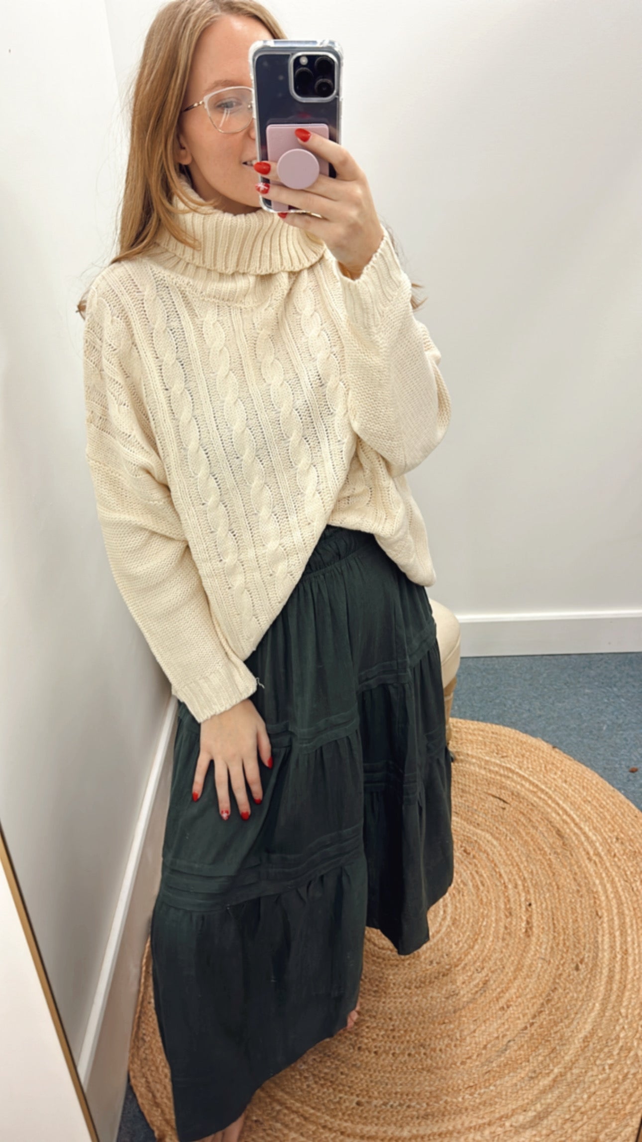 Eden Cable Knit Pullover