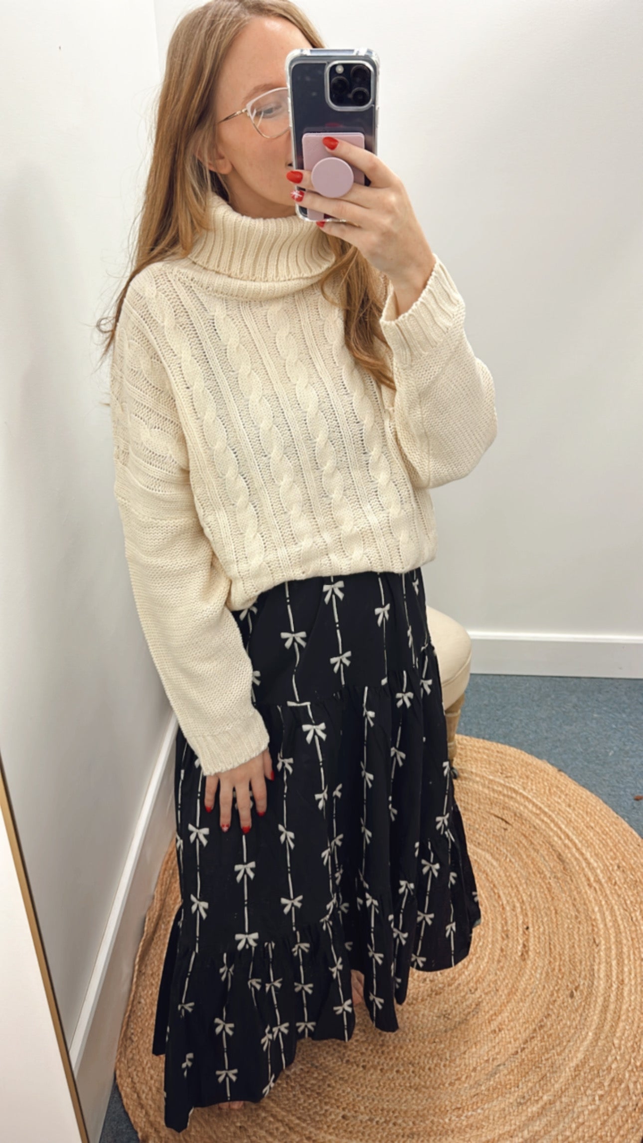 Eden Cable Knit Pullover