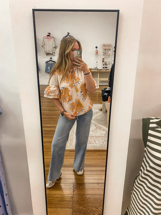 Wildflower Waltz Top