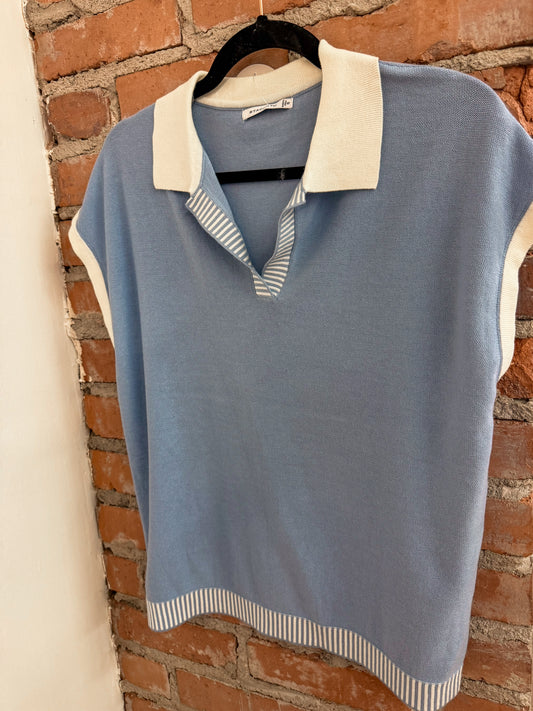 The Lennon collared Top
