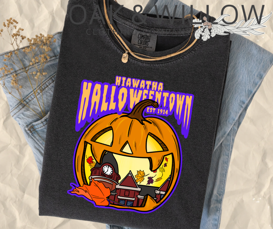 Hiawatha Halloween Pumpkin Tee