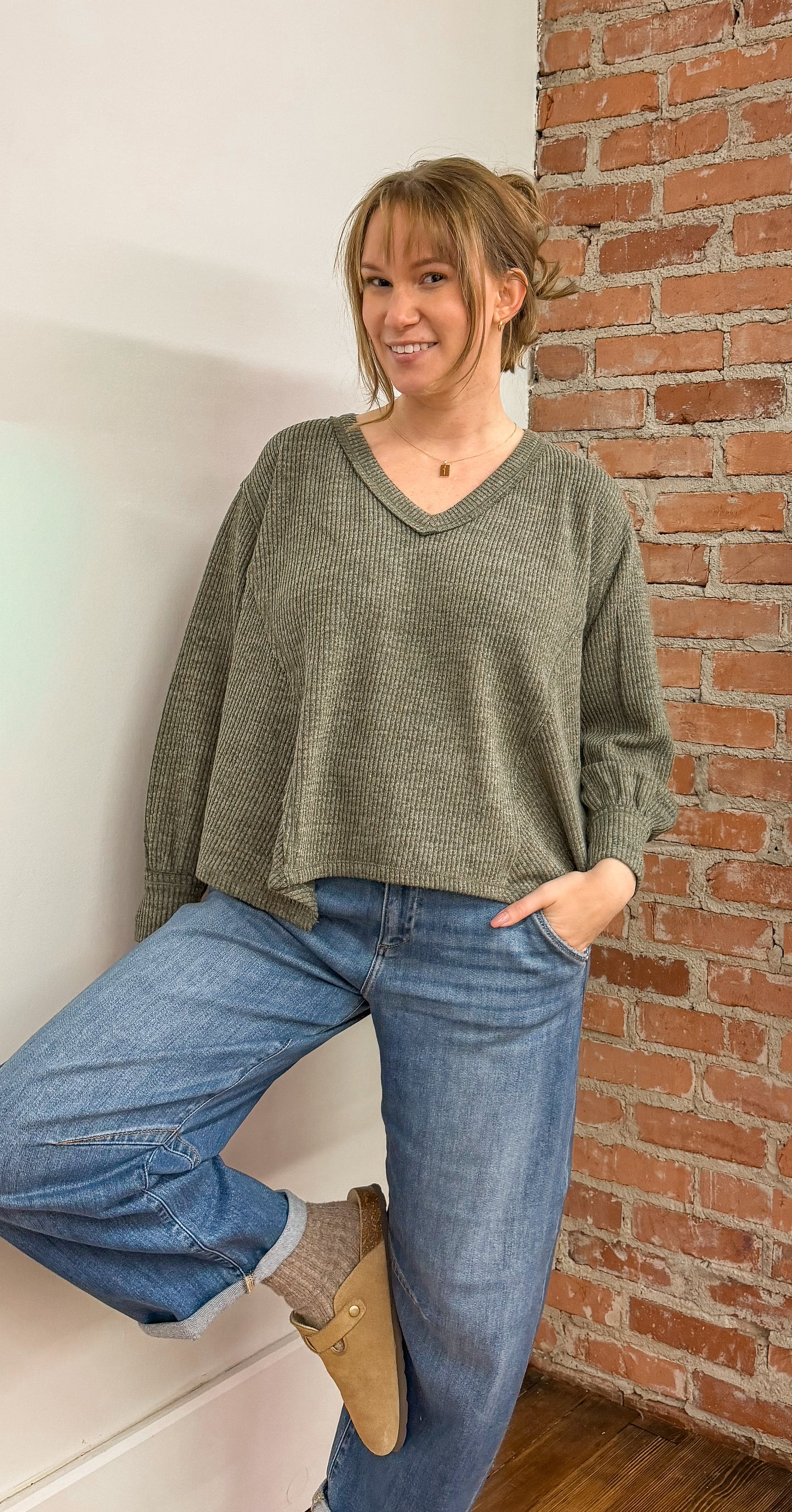 The Mossy Morning Top