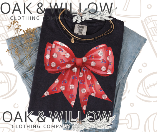 Set, Spike & Bow Tee