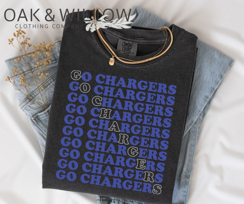 Go Chargers Repeat Tee