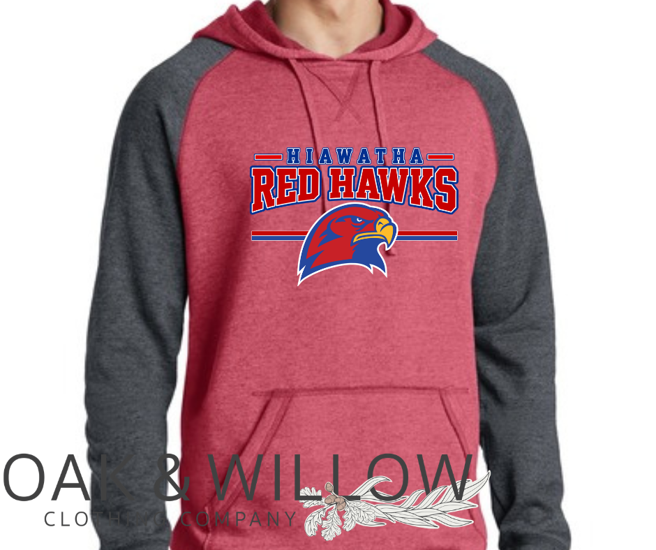 MENS Red Hawk Gear Design #3 AS SHOWN