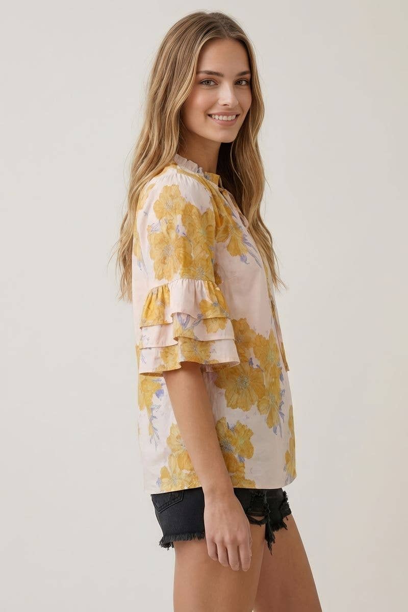 Wildflower Waltz Top